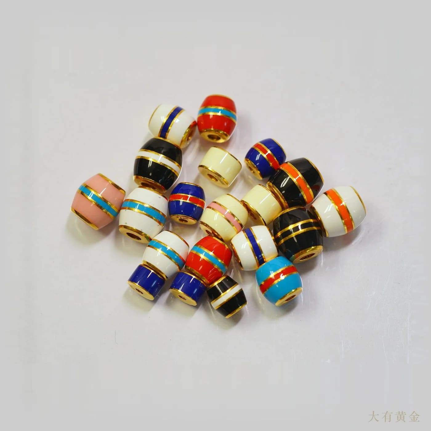 灯笼串珠拍平配件
