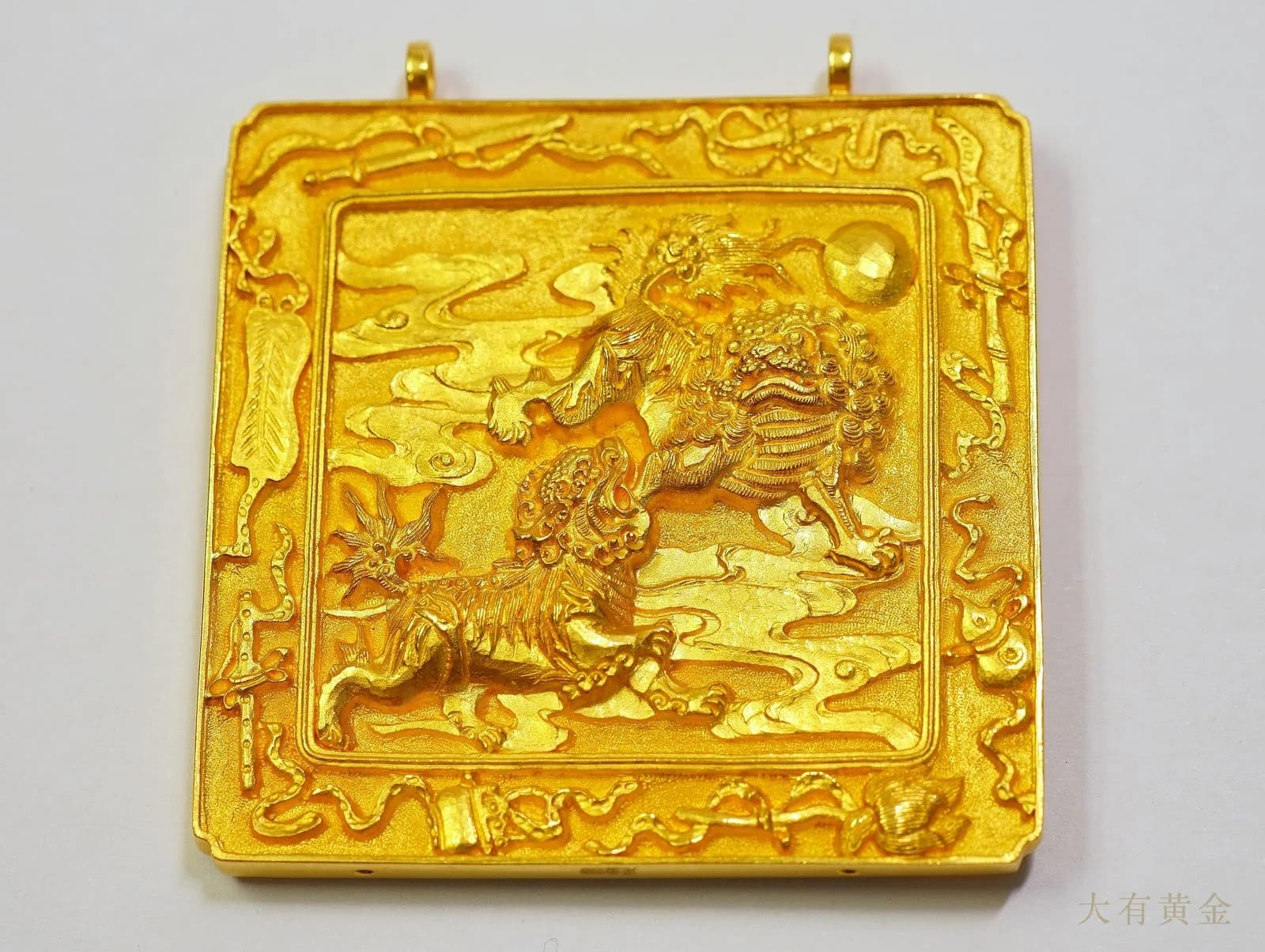 足金锁包-太狮少狮