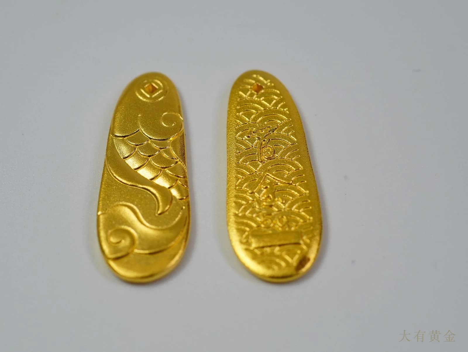 好运锦鲤金条
